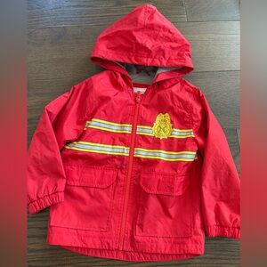 Toddler Firefighter Raincoat